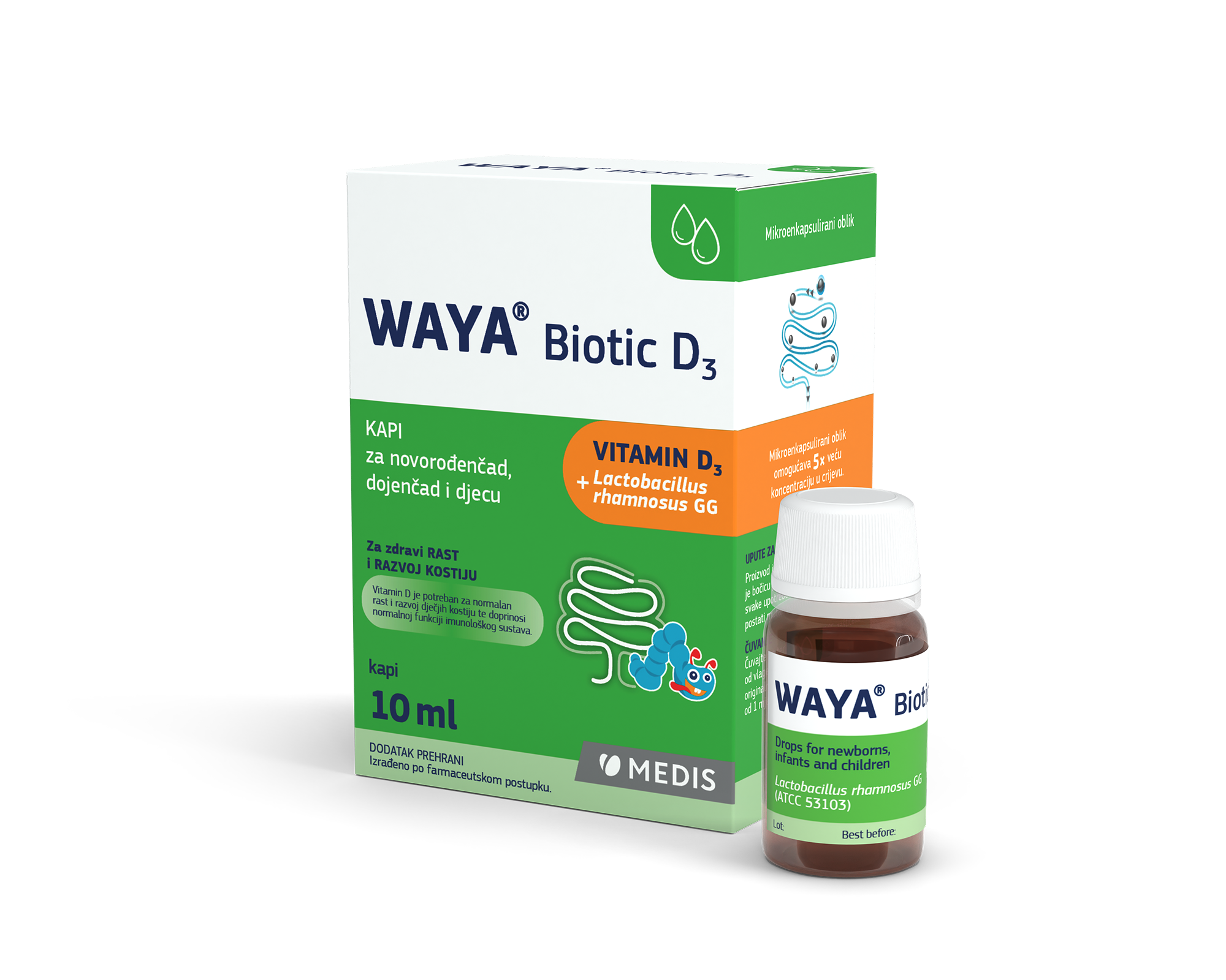 WAYA Biotic D3 kapi